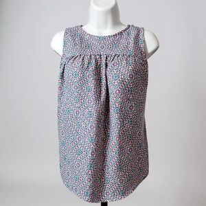 GAP Sleeveless Geometric Print Top –‎ Size Small